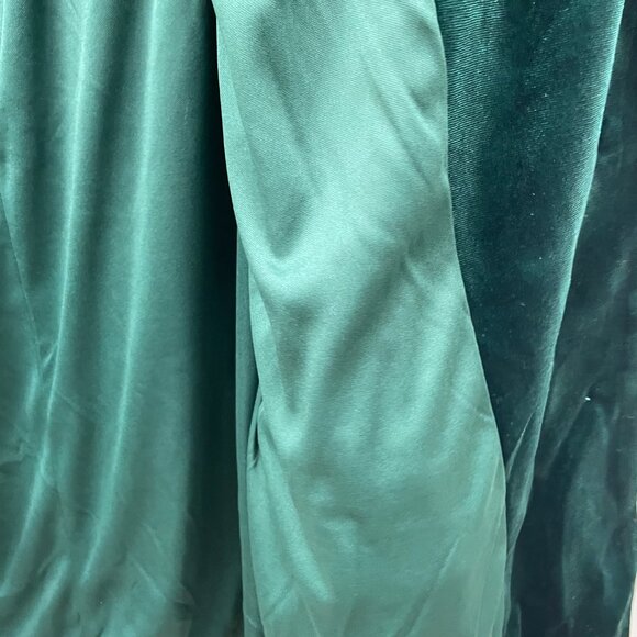 NEW BloomChic velvet Green 2 button blazer 14/16 NWT Flaw - Picture 4 of 7